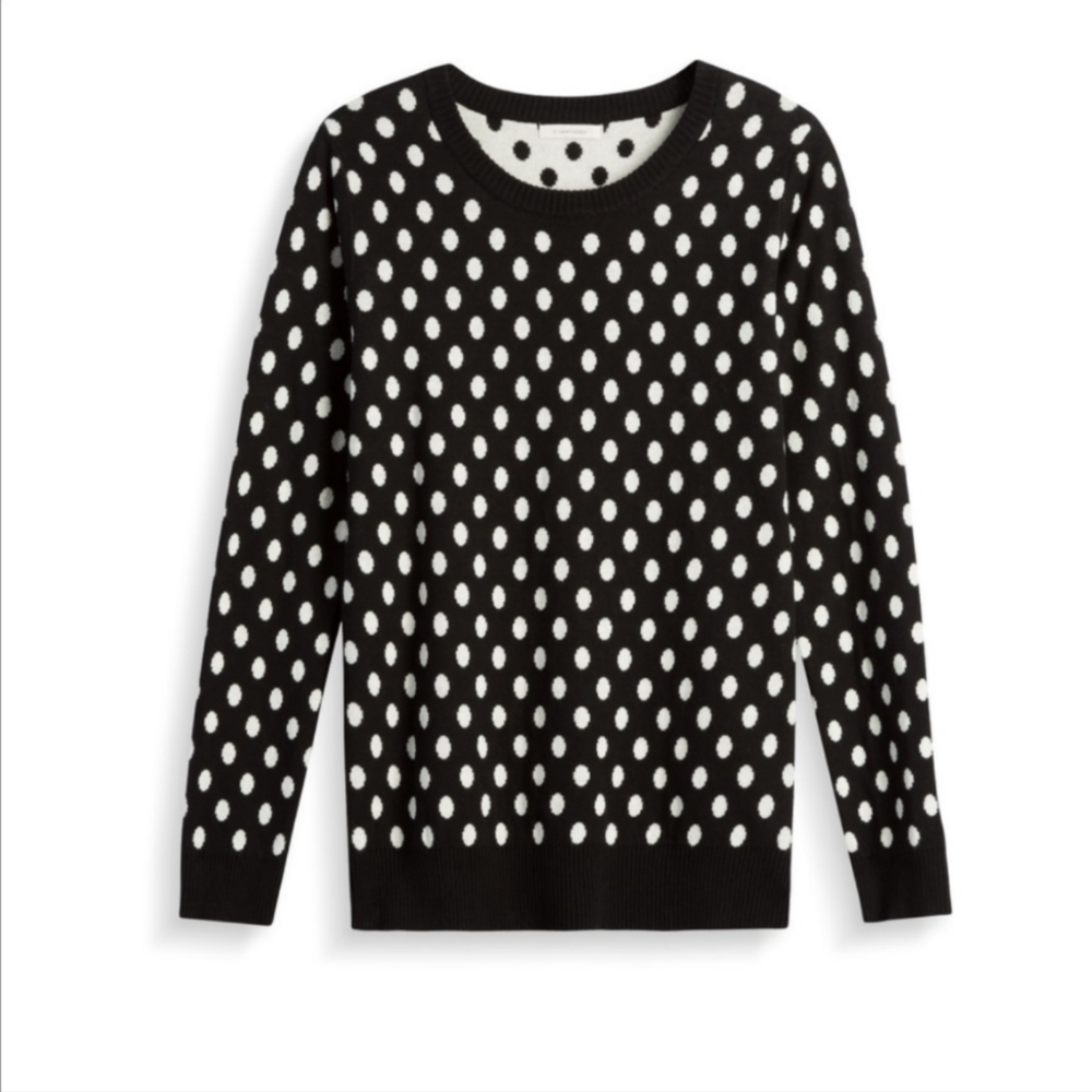 41 Hawthorn Gideon sweater polka dot Stitch Fix